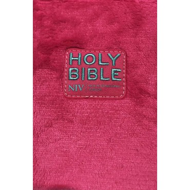 NIV Fluffy Pink Bible Cloth - Hodder